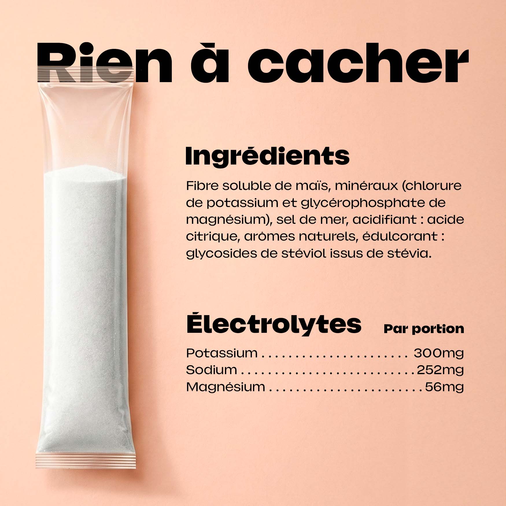 Electrolytes · Peach Citrus